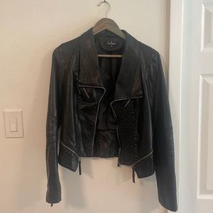 Vegan Leather Jacket